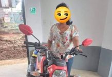 Guatemalteca gana moto en auto hotel y dice no saber cómo participó Foto: Guatemalteca gana moto en auto hotel y dice no saber cómo participó / Cortesía