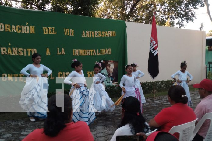 Foto: La militancia sandinista en Nandaime rinde homenaje al líder de la Revolución Cubana, Fidel Castro, recordando su legado de justicia/TN8 Foto: La militancia sandinista en Nandaime rinde homenaje al líder de la Revolución Cubana, Fidel Castro, recordando su legado de justicia/TN8