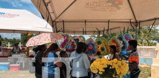Foto: Cementerios de Nicaragua se visten de color y tradición en el día de los fieles difuntos/TN8