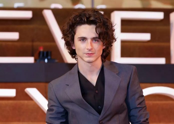 Foto: Timothée Chalamet fuera de Gladiador II /cortesía