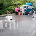 ¡Terrible! Dos jóvenes mueren de manera brutal tras una colisión en Rivas Foto: accidente de tránsito en Rivas/TN8