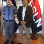 Alonso Salinas visita Embajada de Nicaragua en Chile Foto: Alonso Salinas visita Embajada de Nicaragua en Chile