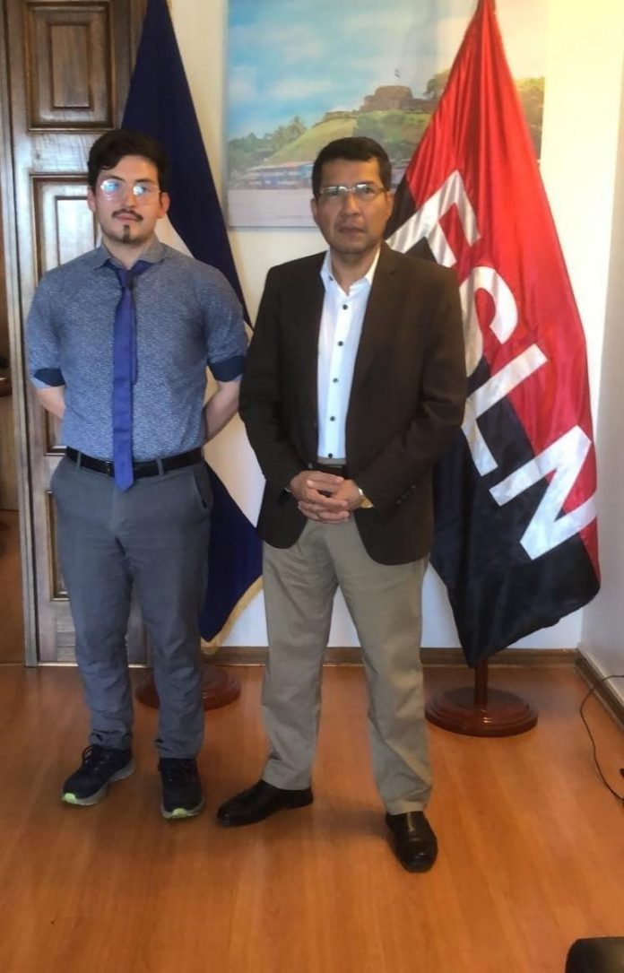 Foto: Alonso Salinas visita Embajada de Nicaragua en Chile Foto: Alonso Salinas visita Embajada de Nicaragua en Chile