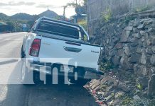 Accidente en Santo Tomás, Chontales deja daños materiales y golpes leves a conductores Foto: Accidente en Santo Tomás, Chontales deja daños materiales y golpes leves a conductores/TN8