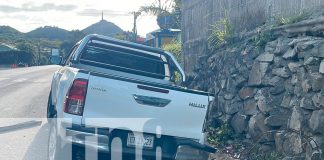 Foto: Accidente en Santo Tomás, Chontales deja daños materiales y golpes leves a conductores/TN8