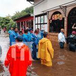 Fuertes lluvias provocan inundaciones y desbordes de ríos en Chinandega Foto:: Daños por tormenta tropical Sara en Chinandega/TN8