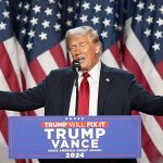 Trump se proclama nuevo Presidente de Estados Unidos tras derrotar a Kamala Harris Foto: Donald Trump es el nuevo presidente de EE.UU. 🇺🇸 Tras una victoria contundente, promete luchar por un futuro más grande /Cortesía