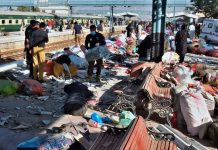 25 muertos y más de 50 heridos deja una terrible explosión en Pakistán Foto: fuerte explosión en una estación de tren de la ciudad de Pakistán/Cortesía