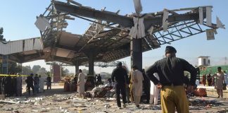 Foto: fuerte explosión en una estación de tren de la ciudad de Pakistán/Cortesía