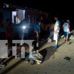 Accidente de motocicletas en Jalapa dejan un lesionados y varios daños materiales Foto: motociclistas chocan en Jalapa: varios herido y daños materiales. Testigos señalan que el responsable no guardó su distancia./TN8
