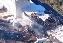 Explosión deja daños y personas atrapadas en un polígono industrial en EE.UU. Foto: gran explosión sacudió este martes un polígono industrial/Cortesía