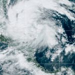 Tormenta tropical Sara azota Honduras provocando lluvias e inundaciones Foto: Sara toca tierra en Honduras dejando fuerte lluvias/Cortesía