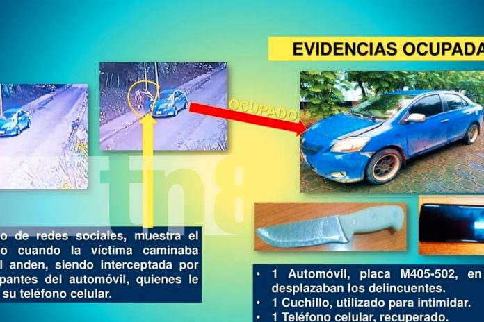 Foto:  ¡Caen los delincuentes del “carro azul”! La Policía Nacional desarticulaba banda que operaba en Motastepe. /TN8 Foto: ¡Caen los delincuentes del “carro azul”! La Policía Nacional desarticulaba banda que operaba en Motastepe. /TN8