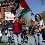 Universitarios de Estados Unidos exigen justicia para Palestina Foto: Protestas en Estados Unidos /cortesía