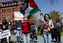 Universitarios de Estados Unidos exigen justicia para Palestina Foto: Protestas en Estados Unidos /cortesía