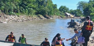 Foto: Tormenta Sara en Honduras /cortesía