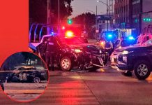 Taxista muere tras ser impactado por una patrulla en México Foto: Accidente en México /cortesía