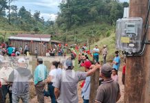 Comunidad Río Negro en San Ramón, Matagalpa, pasará una Navidad iluminada Foto. Comunidad Río Negro en San Ramón, Matagalpa, pasará una Navidad iluminada/TN8