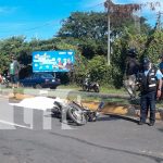 Motociclista fallece tras impactar contra un camión en Granada Foto: Tragedia en Granada /TN8