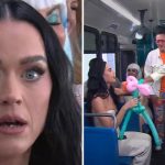 «¡Bajan!» Katy Perry vive su primera experiencia en un bus colectivo Foto: Katy Perry en México /cortesía
