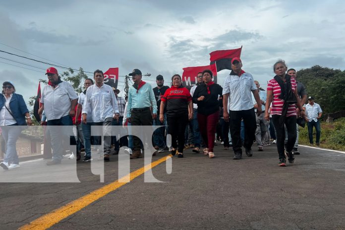 Foto: Hoy se inaugura el primer tramo de la carretera La Libertad-Cuapa en Chontales, impulsando conectividad y progreso en la región /TN8 Foto: Hoy se inaugura el primer tramo de la carretera La Libertad-Cuapa en Chontales, impulsando conectividad y progreso en la región /TN8