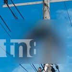 Fallece hombre tras recibir descarga eléctrica al realizar conexión ilegal en Cárdenas, Rivas Foto: Fallece hombre tras recibir descarga eléctrica al realizar conexión ilegal en Cárdenas, Rivas/TN8