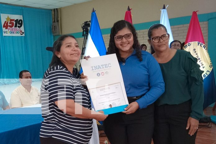 Foto: INATEC sigue graduando a jóvenes/Cortesía Foto: INATEC sigue graduando a jóvenes/TN8