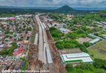No se permitirá estacionar en la zona de obras del Tramo I de la nueva pista de Managua Foto: Construcción de la Pista Héroes de la Insurrección, en Managua