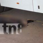 Fatal imprudencia cobra la vida de una señora de la tercera edad en Carretera Sur Foto: Fatal imprudencia cobra la vida de una señora de la tercera edad en Carretera Sur/TN8