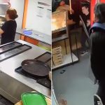 Desgraciado le propinó 30 puñaladas a su ex en una pizzería de Argentina Foto: Apuñala a su expareja casi 30 veces en una pizzería de Argentina /Cortesía