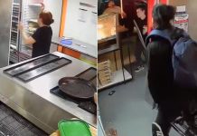 Desgraciado le propinó 30 puñaladas a su ex en una pizzería de Argentina Foto: Apuñala a su expareja casi 30 veces en una pizzería de Argentina /Cortesía