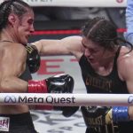 Taylor vence a Serrano en otra decisión polémica Taylor vs Serrano envuelto en polémica