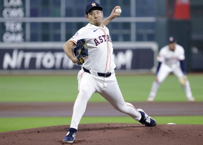 Kikuchi astros, houston, yusei, kikuchi,