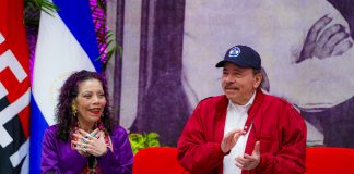 Foto: Presidente Daniel Ortega en acto por el 48 aniversario del paso a la inmortalidad de Carlos Fonseca / TN8