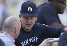 Los Yankees ejercen la opción de Aaron Boone para el 2025 aaron, boone, yankees, nueva, york,