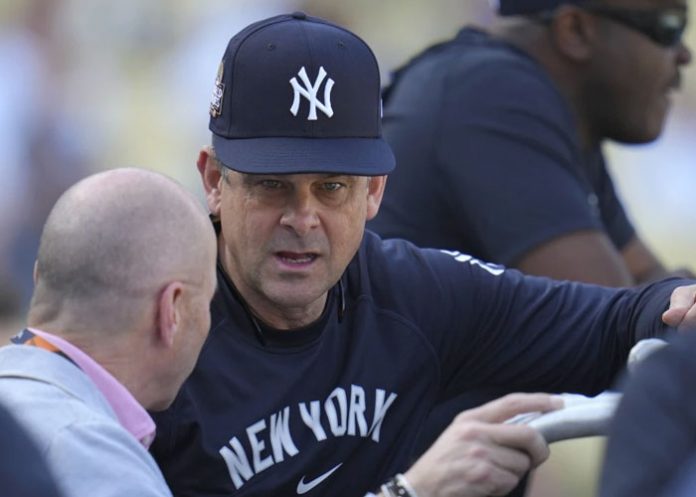 Yankees aaron, boone, yankees, nueva, york,