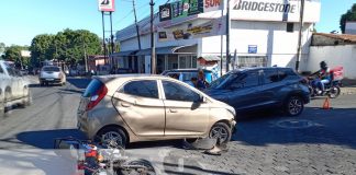 Foto: Fuerte choque en la Rotonda Cristo Rey / TN8