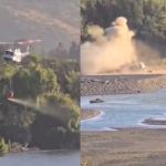 Así se desplomó un helicóptero en Chile mientras combatía un incendio forestal (VIDEO) Foto: Así se desplomó un helicóptero en Chile mientras combatía un incendio forestal (VIDEO) /Cortesía