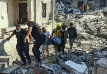 Cruel ataque israelí contra Gaza deja 14 muertos y decenas de heridos Foto: Al menos 14 muertos en dos bombardeos israelíes en Gaza /Cortesía