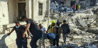 Foto: Al menos 14 muertos en dos bombardeos israelíes en Gaza /Cortesía