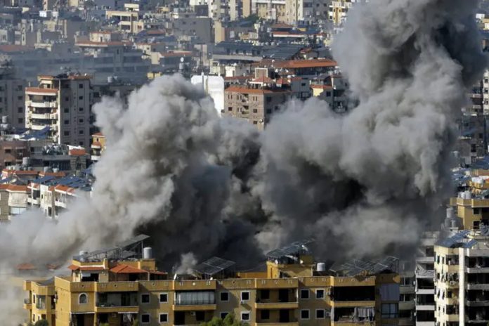 Foto: Ejército israelí lanza al menos 12 bombardeos contra Beirut /Cortesía Foto: Ejército israelí lanza al menos 12 bombardeos contra Beirut /Cortesía