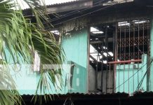 El incendio que causó pánico en un bar/comedor del Reparto San Antonio, Managua Foto: Incendio de una vivienda en Managua / TN8
