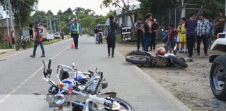 Foto: Varios choques en Jalapa con motos de por medio / TN8
