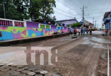 Boaco transforma su corazón histórico: nuevas calles, más desarrollo Foto: Nuevas calles en el paso histórico de Boaco / TN8