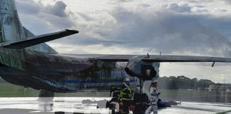 Foto: Simulacro aéreo en el Aeropuerto Internacional de Nicaragua / TN8