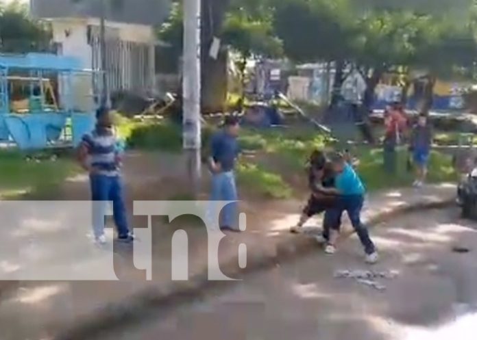 Foto: Ladrón en la zona de la Universidad Casimiro Sotelo, Managua / TN8 Foto: Ladrón en la zona de la Universidad Casimiro Sotelo, Managua / TN8