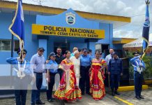 Cosigüina más segura con una nueva Comisaría de la Mujer y la Niñez Foto: Nueva Comisaría de la Mujer y la Niñez en Cosigüina / TN8