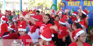 Foto: Festival navideño en la Escuela Especial Melania Morales / TN8