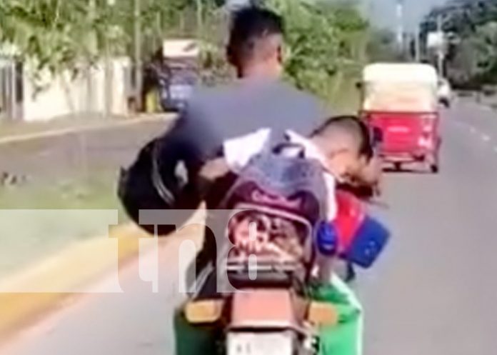 Foto: Imprudencias viales en Nicaragua / TN8 Foto: Imprudencias viales en Nicaragua / TN8