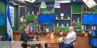 Foto: Gustavo Porras, presidente de la Asamblea Nacional, en Estudio TN8 para analizar la reforma parcial a la Constitución / TN8